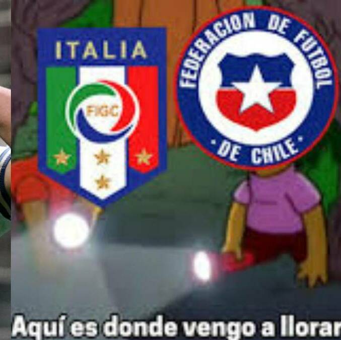 Chile también salió embarrado en las burlas a Italia (Reuters)
