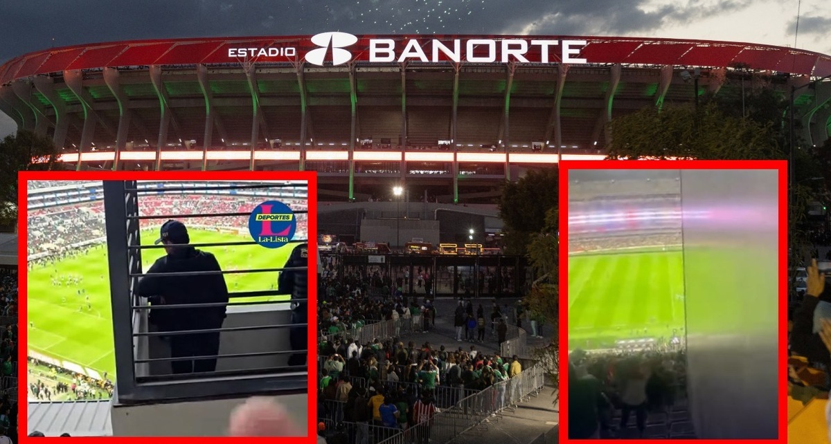 El Estadio Banorte tiene zonas que visibilidad mínima de la cancha (Reuters | Captura @lalistadeportes)