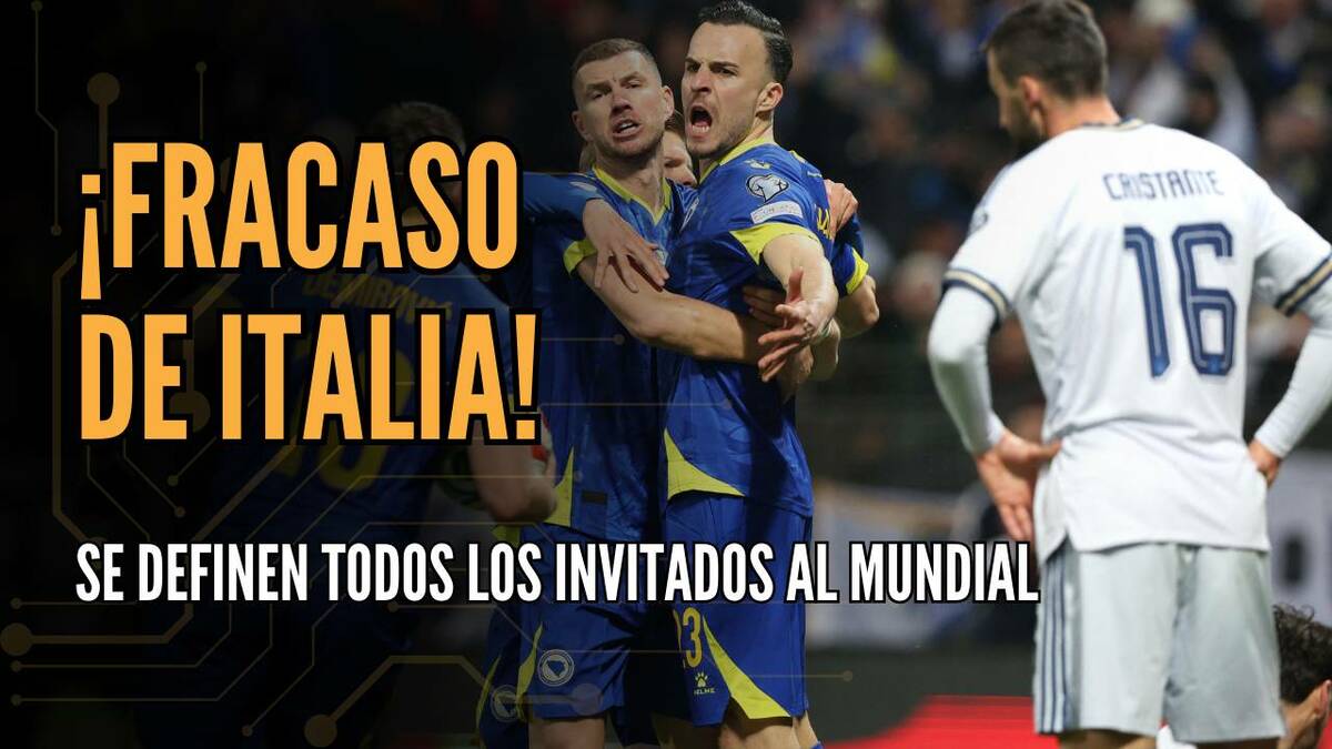 Con nuevo fracaso de Italia, se definen todos los invitados al Mundial | #ConexiónMT