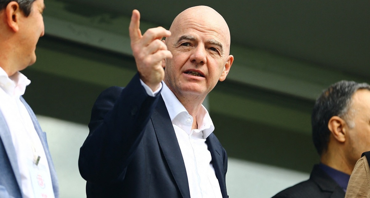 Gianni Infantino, presidente de la FIFA (Reuters)