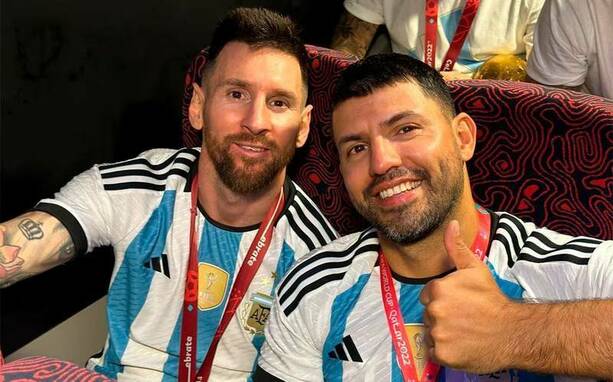 Messi y Agüero son amigos desde las juveniles de Argentina (INSTAGRAM @kunaguero)