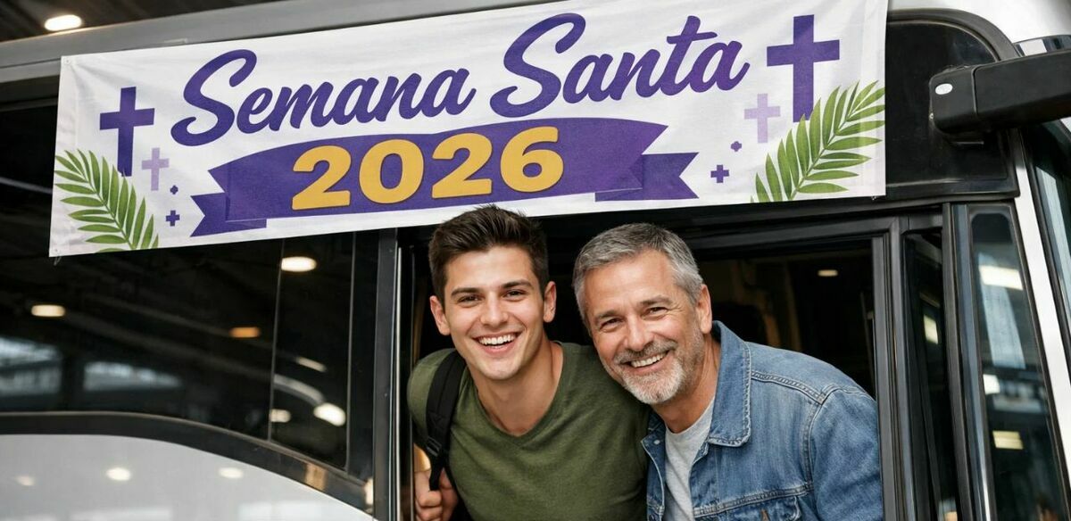 Así puedes pagar menos en tus viajes de Semana Santa 2026 si eres estudiante o maestro. (Sora IA).