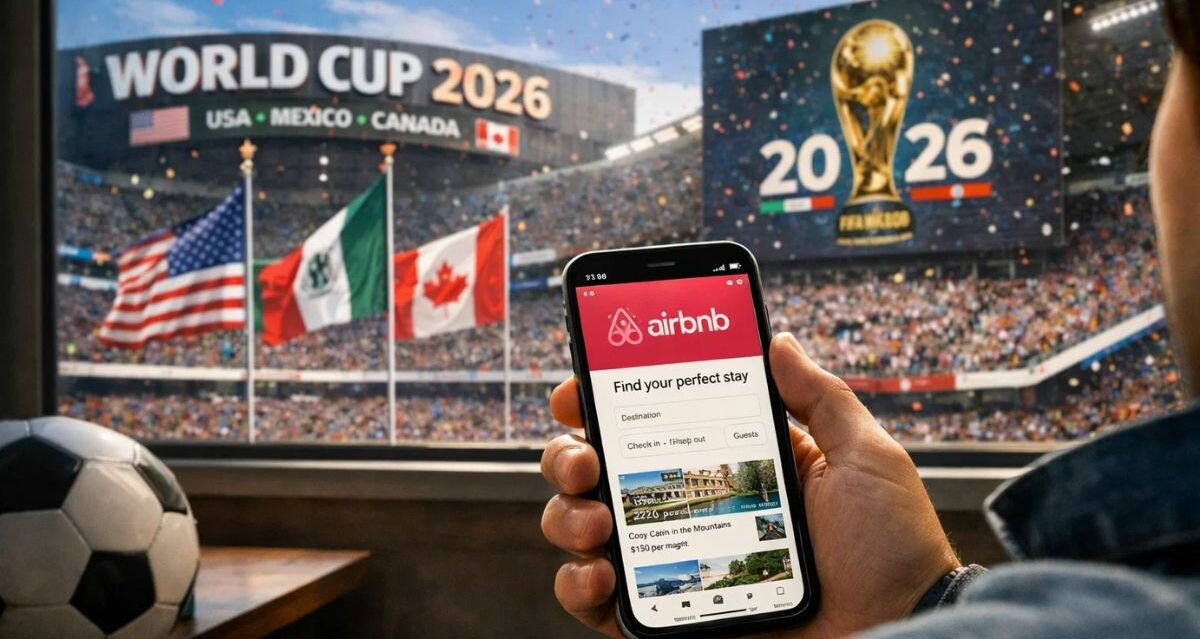 ¿Cómo rentar mi casa en Airbnb durante el Mundial 2026? | Foto: IA
