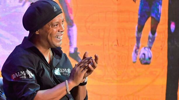 Ronaldinho estuvo presente en el evento de Nike (Imago7)