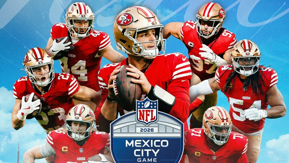 San Francisco 49ers jugarán partido de la NFL en el Estadio Banorte (X @49ers)