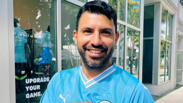 Sergio Agüero está en México y asistió al Pumas vs Cruz Azul| Foto: Ig @kunaguero