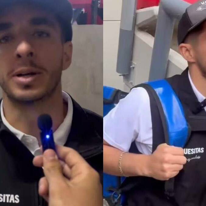 Cone Brizuela vendía marquesitas en Estadio Banorte / Capturas