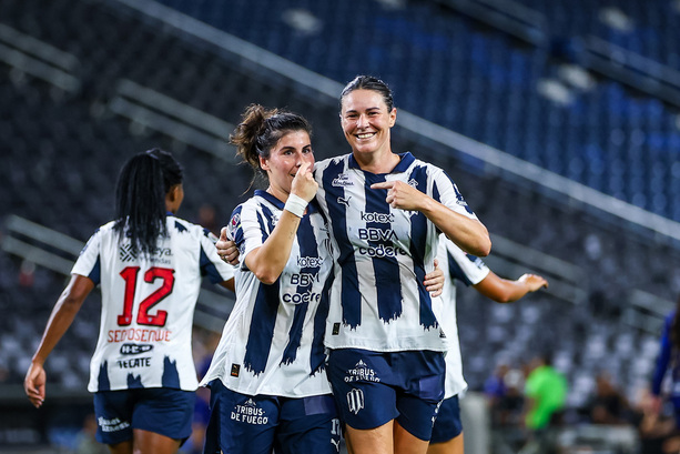 La delantera australiana tuvo una noche soñada con Rayadas (Fotografía: Imago 7)