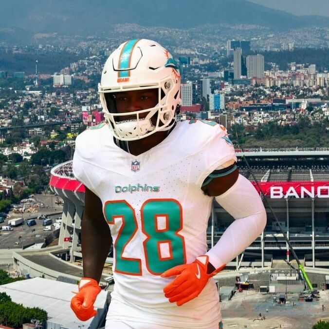 Los Dolphins serían los elegidos para enfrentarse a San Francisco 49ers en el Estadio Banorte. Foto: Reuters