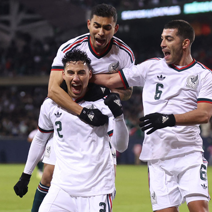 Jorge Sánchez hizo el gol de México. (Foto: Reuters)