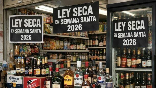 Estados donde habrá Ley Seca en Semana Santa 2026: fechas y horarios confirmados. (Sora IA).