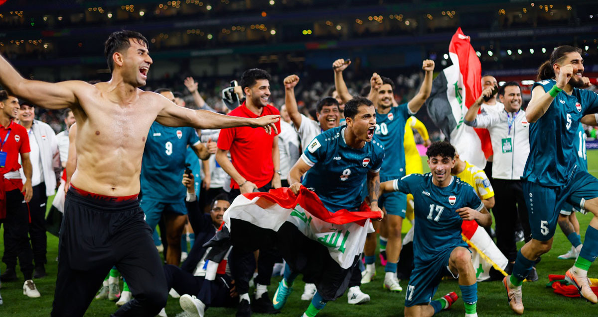 Irak celebró en grande su pase al Mundial 2026. (Foto: Jorge López)