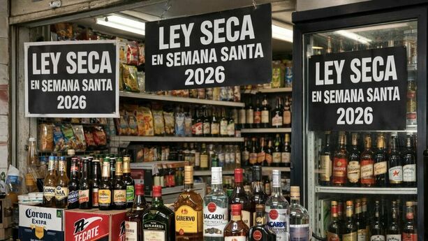 Estados donde habrá Ley Seca en Semana Santa 2026: fechas y horarios confirmados. (Sora IA).