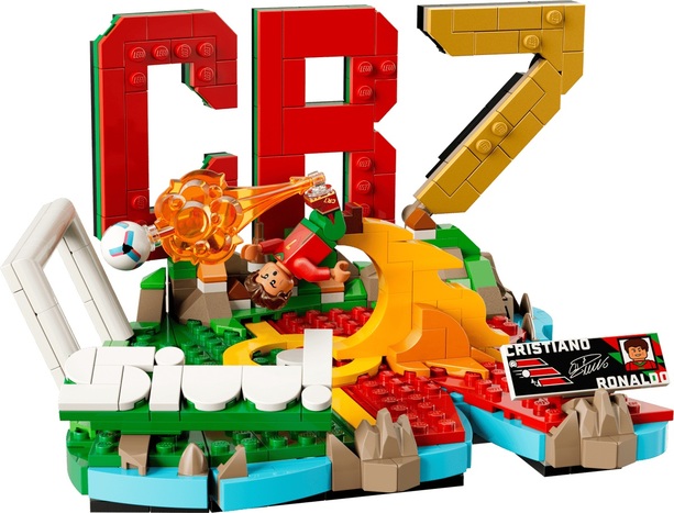 Así luce el set de CR7 de LEGO (lego.com)