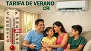 El subsidio de la CFE apoya a las familias mexicanas que se encuentren en localidades de altas temperaturas. Foto: Sora IA