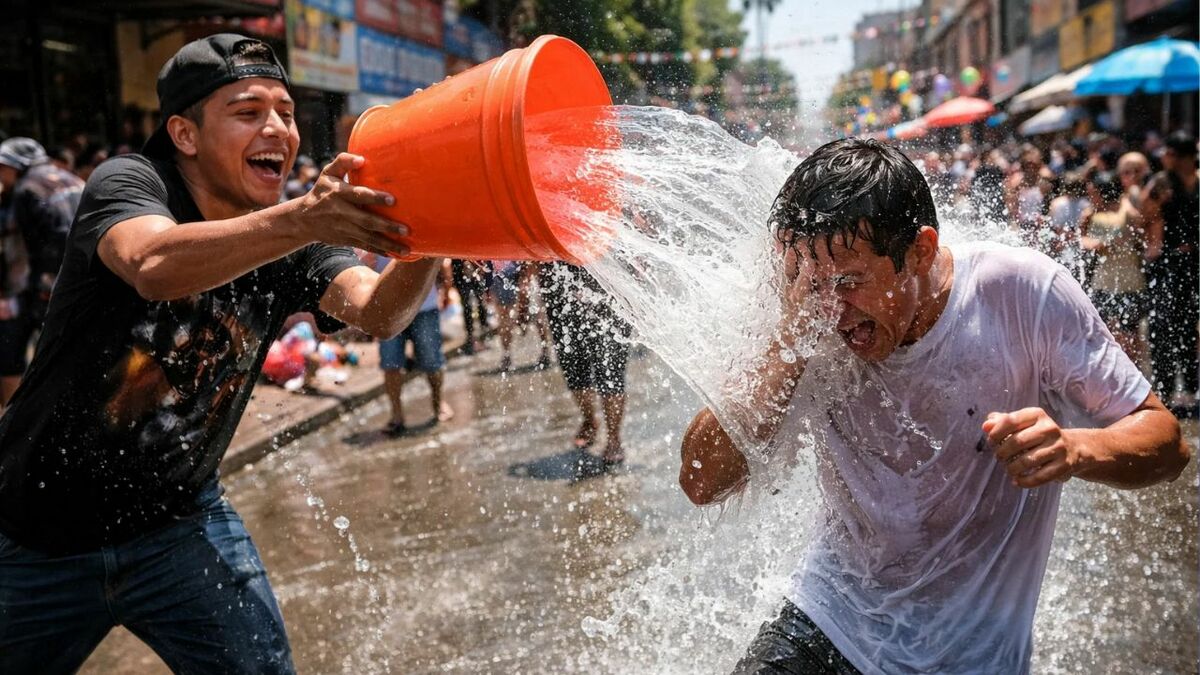 Multas por tirar agua CDMX Sábado de Gloria 2026: hasta 35 mil pesos