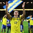 Viktor Gyökeres anotó el gol de la clasificación de Suecia (Reuters)