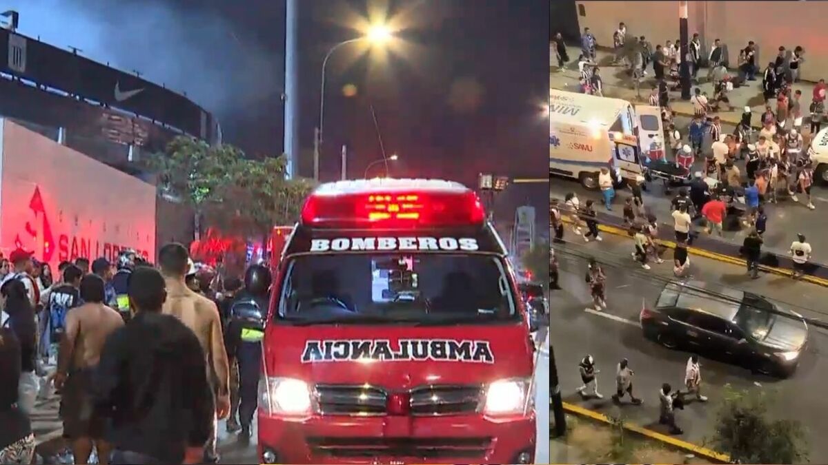 Una auténtica tragedia se vivió en el estadio del Alianza Lima (Imagen: capturas de pantalla)