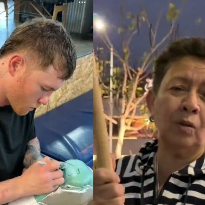 Canelo Álvarez respondió al llamado de Guadalupe Carrillo para ayudar a su esposo Felipe (Imagen: captura de pantalla)