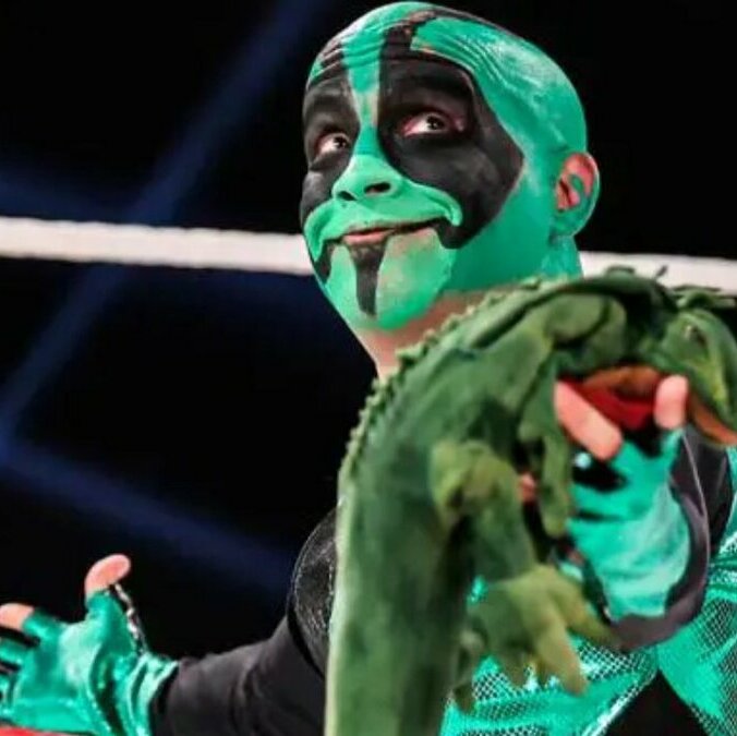 Mr. Iguana, una de las estrellas de la AAA (Cortesía)