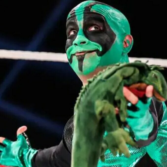 Mr. Iguana, una de las estrellas de la AAA (Cortesía)