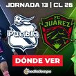 Rivalidades Puebla vs. FC Juárez Jornada 13 Clausura 2026