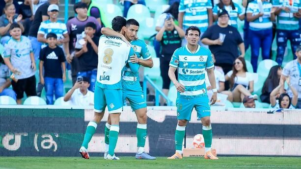 Santos se llevó la victoria ante Puebla (Fotografía: Imago 7)