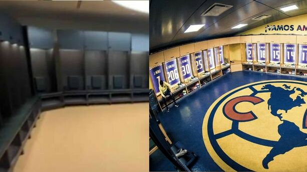 Los vestidores del Estadio Banorte no sufrieron modificaciones (Fotografía: X América y especial)