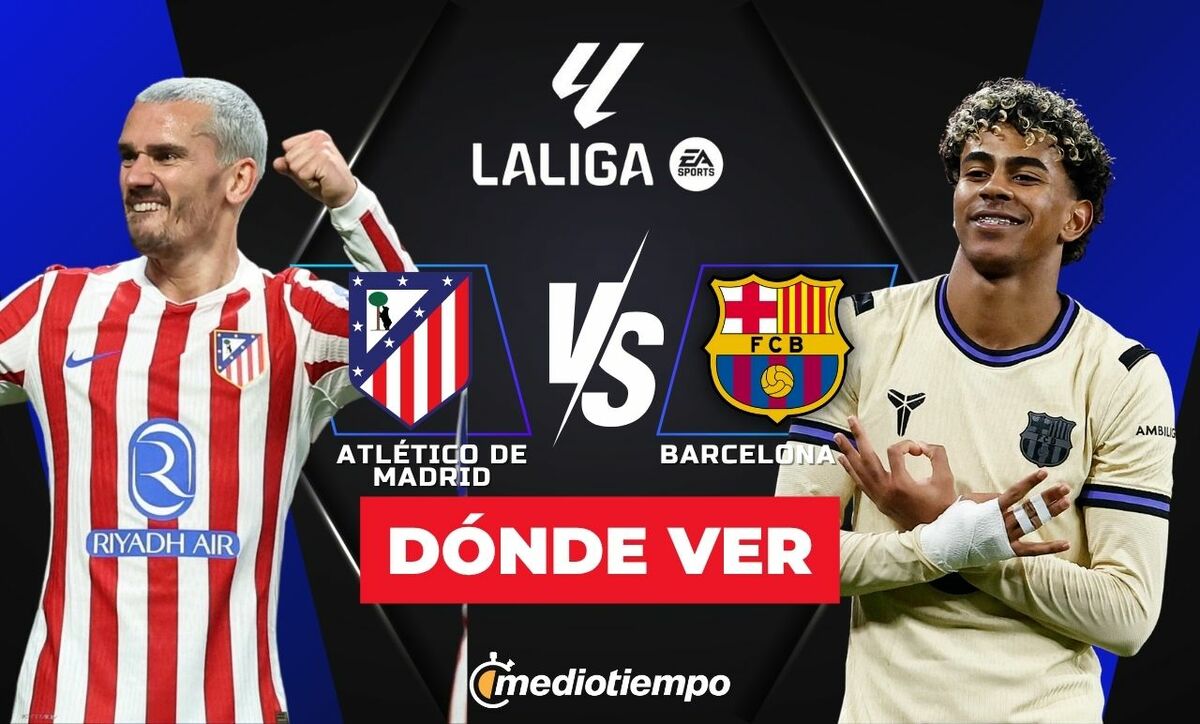 Atlético de Madrid vs Barcelona EN VIVO. Hora y dónde ver LaLiga