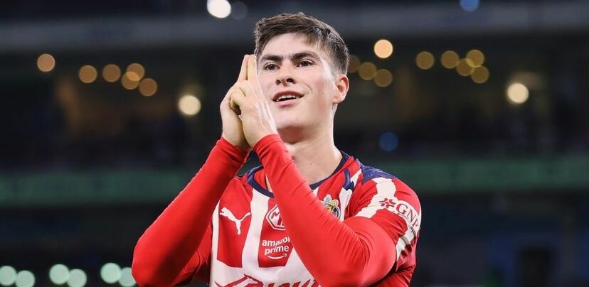 Armando González en festejo de gol (Imago7)