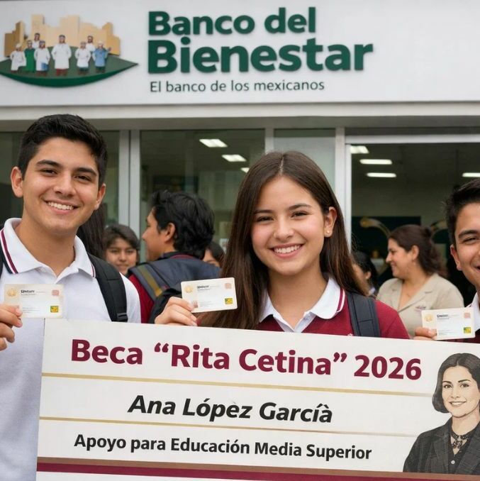Beca Rita Cetina: ¿Quiénes reciben su pago del 6 al 10 de abril 2026?