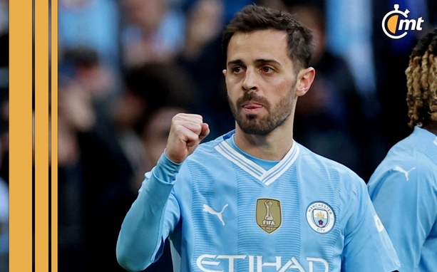 Bernardo Silva marcó el único gol del partido (Reuters)