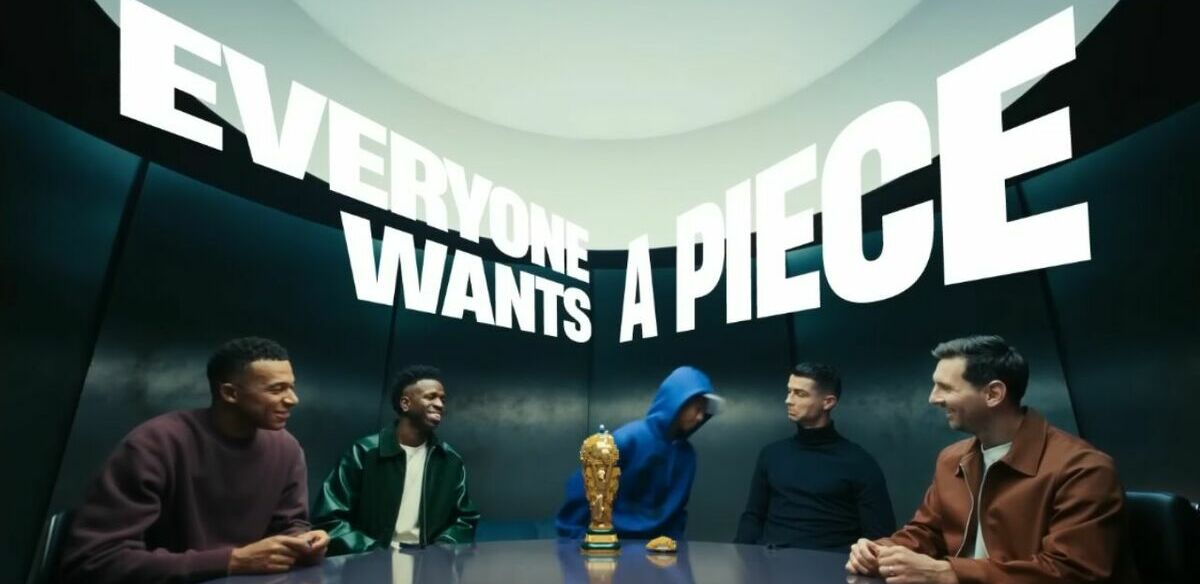 Lionel Messi, Cristiano Ronaldo, Vinícius y Kylian Mbappé en el comercial de LEGO (Especial)