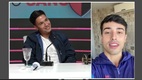 Ignacio Lago, delantero de Colón, fue sorprendido por su novio en una entrevista (@ClubColonOficial)