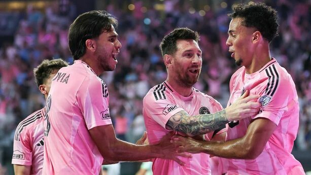 Messi marcó el primer gol de Inter Miami en el Nu Stadium (Fotografía: EFE)