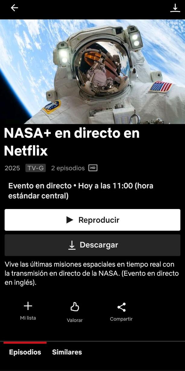 Misión Artemis II | Foto: Netflix