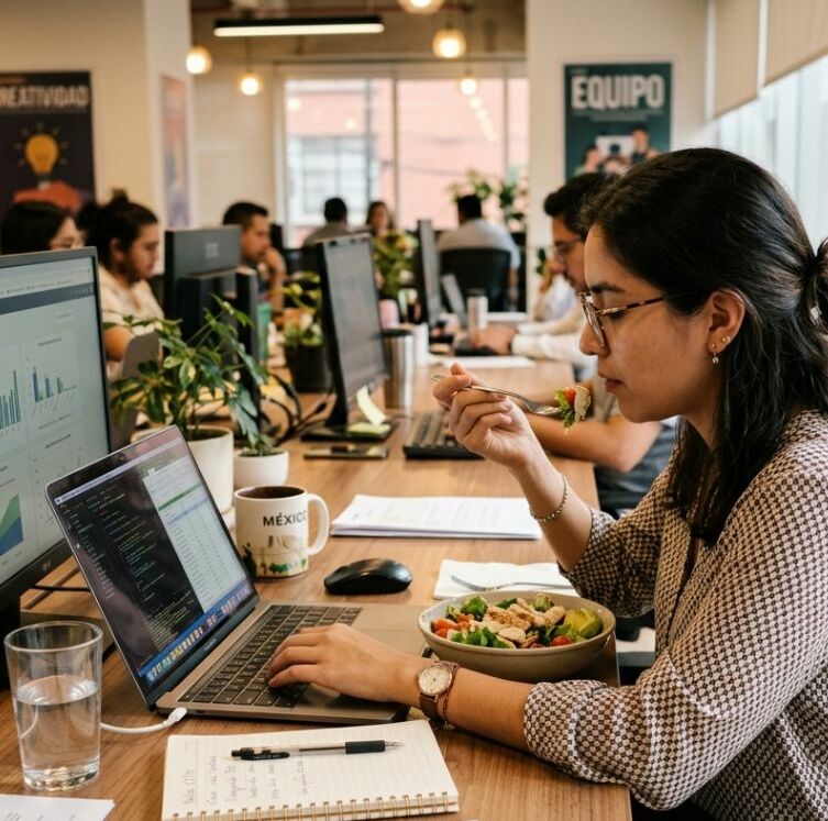 ¿Te quitan la hora de comida? Esto dice la ley | Foto: IA