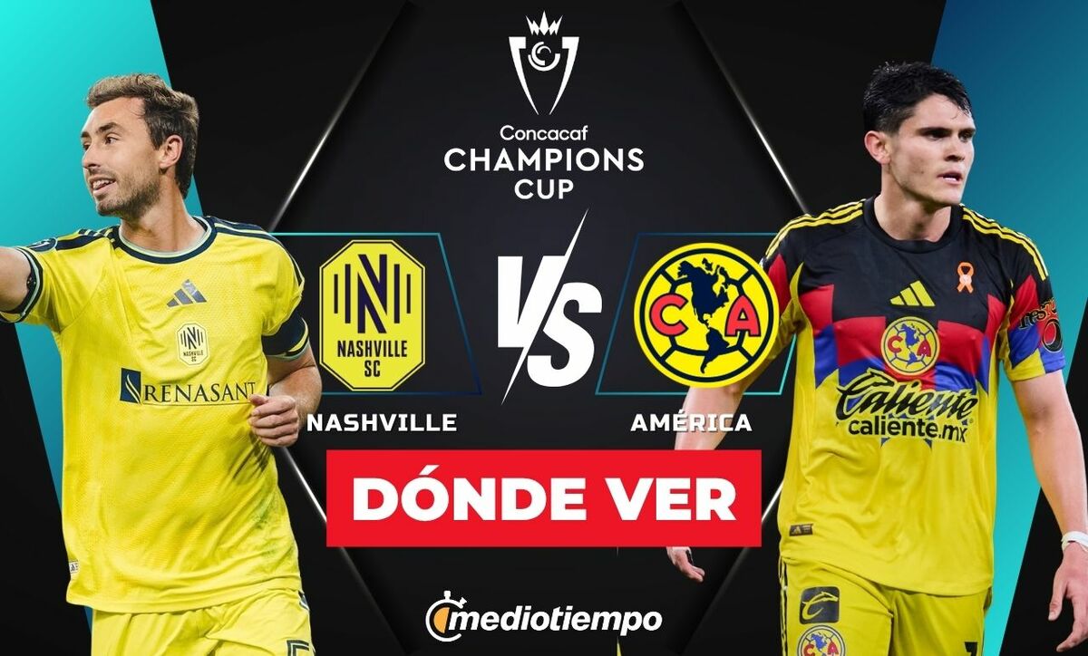 Consulta la previa de Nashville vs. América para ver EN VIVO Ida Cuartos de Final Concacaf Champions Cup 2026.