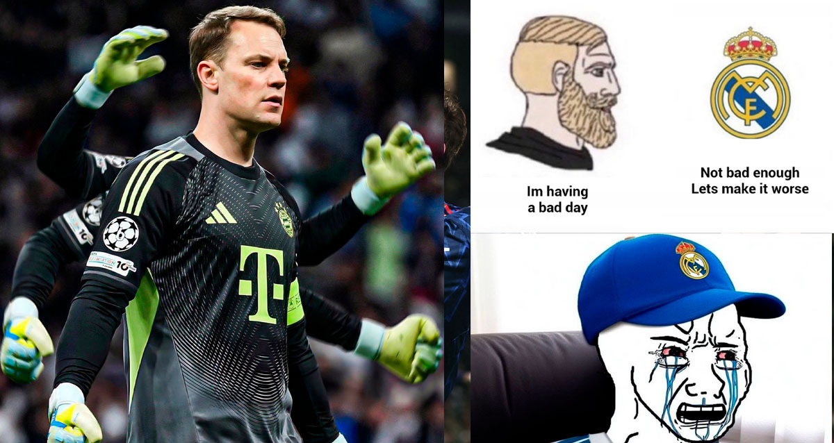 Memes del Real Madrid vs. Bayern.