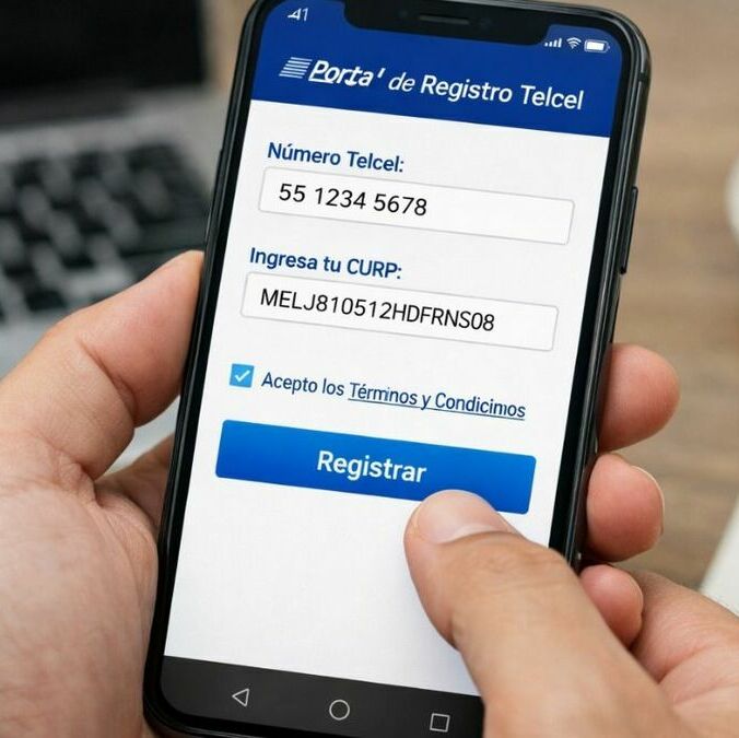 ¿Cómo registrar tu número celular Telcel? Foto: Sora IA
