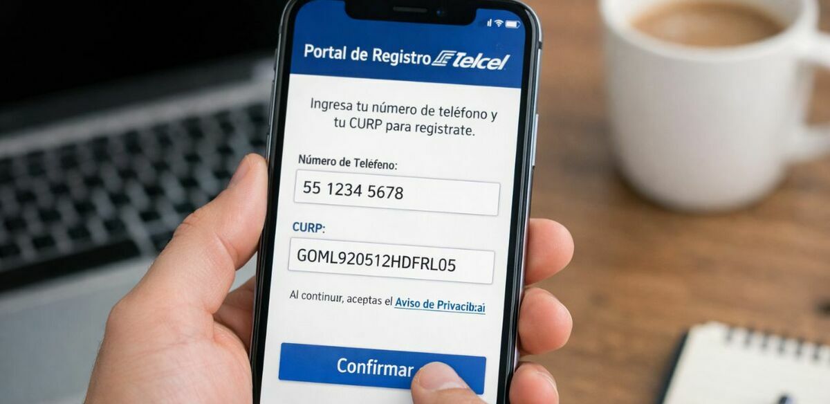 ¿Cómo registrar tu número celular Telcel? Foto: Sora IA