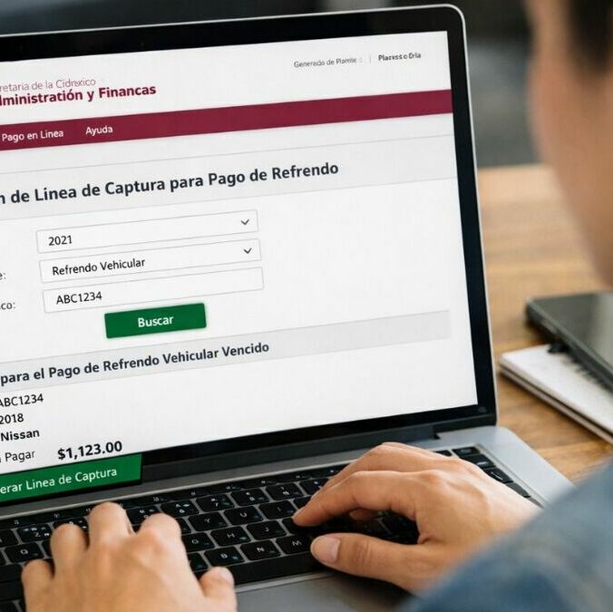 ¿Cómo regularizar el pago de refrendo vencido en línea? Foto: Sora IA