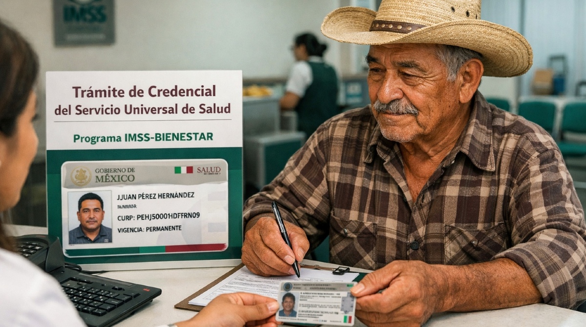 La Secretaría del Bienestar informó que los registros al Servicio Universal de Salud iniciarán el 13 de abril. Foto: Sora AI