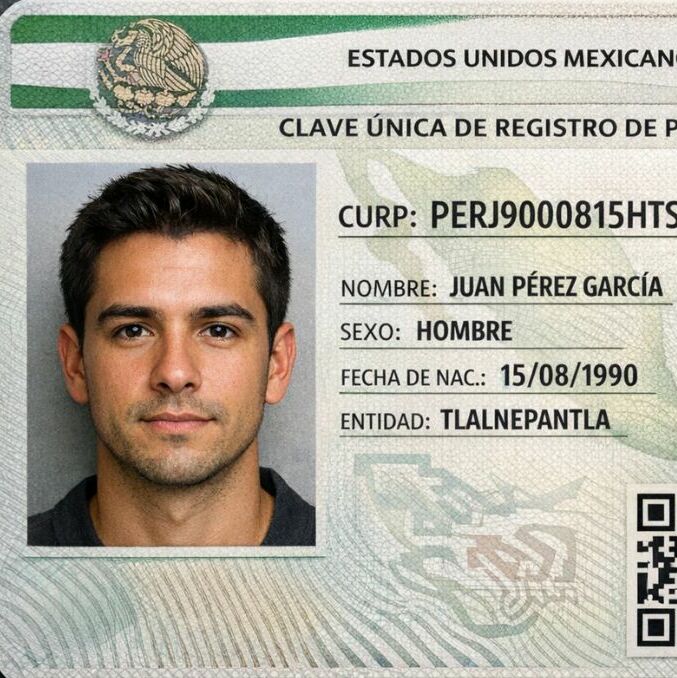 ¿En dónde tramitar la CURP Biométrica en Tlalnepantla? Foto: Sora IA