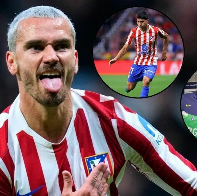 Antoine Griezmann declaró que Obed Vargas será referente en el Atlético de Madrid| Foto: @obed.vargas @antogriezmann