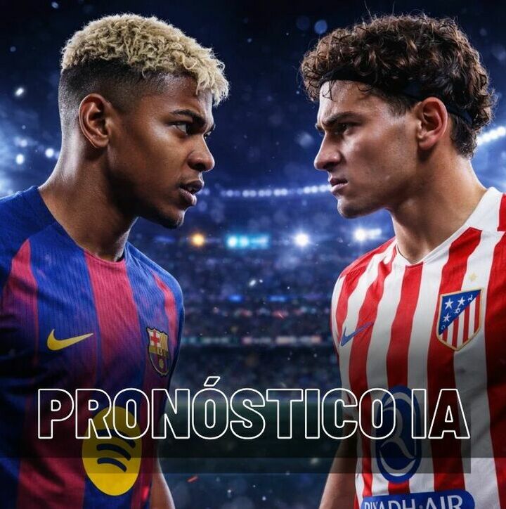 Barcelona vs Atlético: porcentaje real de victoria según IA en Champions