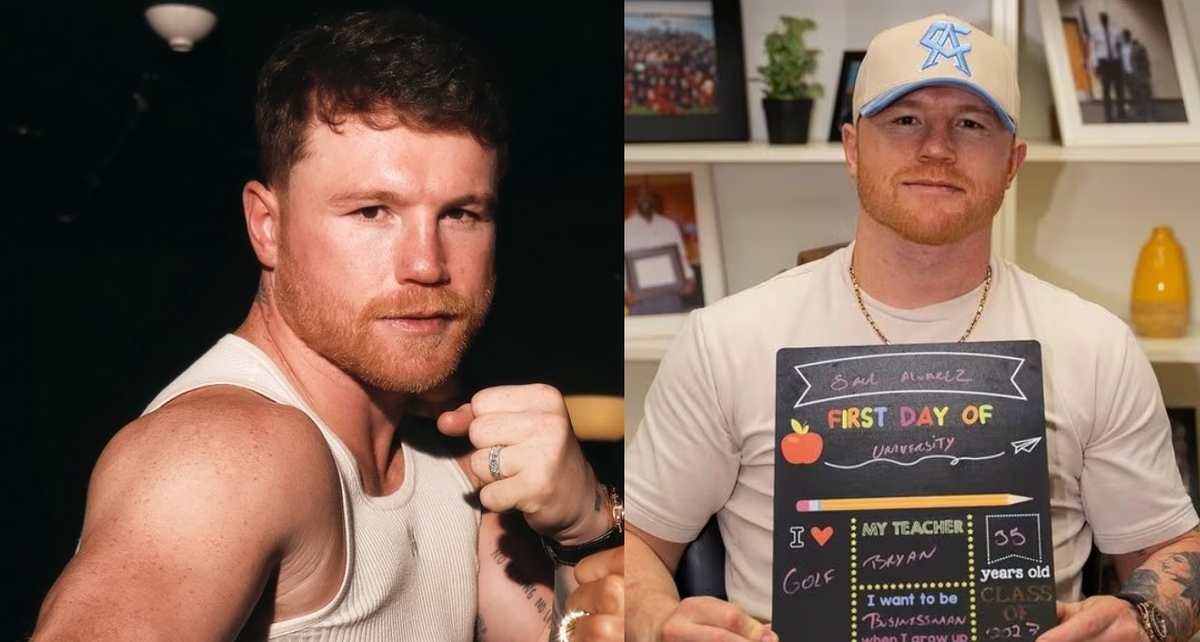 Canelo Álvarez inició sus estudios universitario (@Canelo)