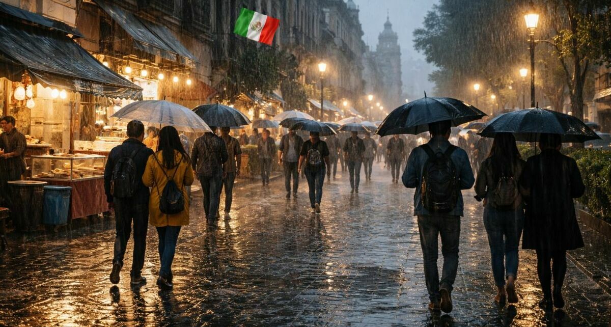 ¿Cuándo comenzará la temporada de lluvias en México este 2026? Foto: Sora IA