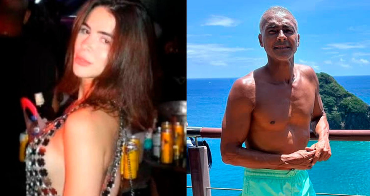 Tiffany y Romário tuvieron un fugaz romance. (Fotos: Instagram romariofaria)