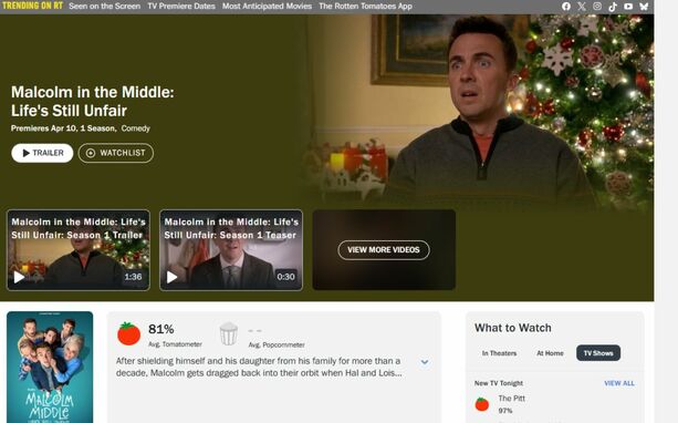 Calificación de Rotten Tomatoes | Foto: Captura de pantalla